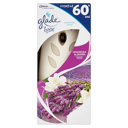 Glade Brise Automat.spray Levan/jasmín | Čistící, dezinf.prostř., dezodoranty - Osvěžovač vzduchu - Elektrické osvěžovače Glade Brise Automat.spray Levan/jasmín | Čistící, dezinf.prostř., dezodoranty - Osvěžovač vzduchu - Elektrické osvěžovače